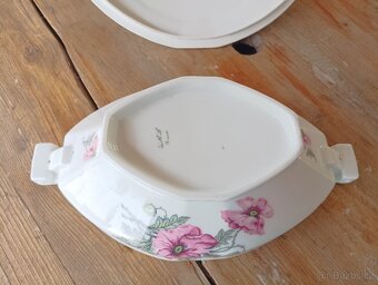 STAROŽITNÁ PORCELÁNOVÁ TERINA ART DECO UML FRANCIE - 10