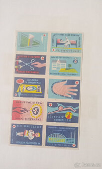 Album zápalkových nálepek Slovensko 1961 - 1963 - 10