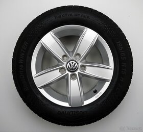 Volkswagen Golf - Originání 15" alu kola - Zimní pneu - 10