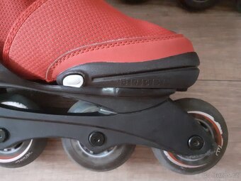Prodám juniorské vel. nastav. in-line K2 35 - 40, 22-25,5cm - 10