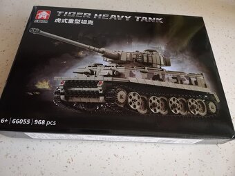 Stavebnice tank Tiger, kompatibilní s LEGO - 10