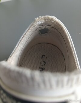 Dívčí bílé tenisky CONVERSE All Stars na platformě, vel. 35 - 10