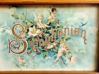 Starožitný hrací stroj SYMPHONION, 1896, Lipsko, Německo - 10