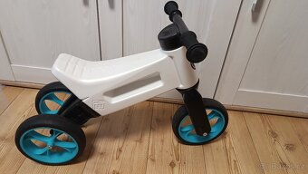 Odrážedlo Funny Wheels 2v1 bílá a tyrkysová - 10