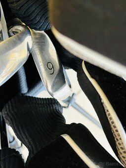 TOP stav - golfový set - golfové hole Bullet vč. vozíku - 10