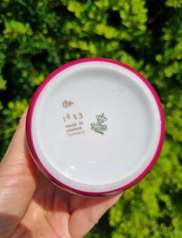 Starožitna porcelánová dóza Alka Kunst Německo - 10