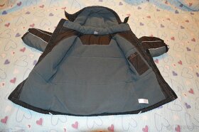 104 110 oblečení zimní lyžařská bunda oteplováky - 10
