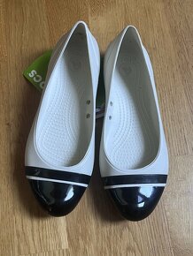 Crocs balerínky Cap Toe Flat vel. W7 (EUR 37/38) - 10