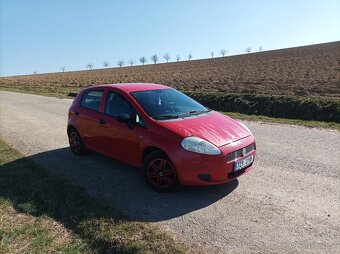 Prodám Fiat Punto 1.2 benzín, 48 Kw, r. v. 2007 - 10