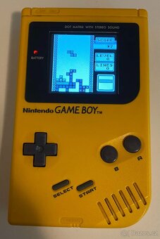 Gameboy DMG Yellow Edition IPS displej - 10