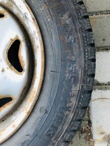 13" plechový disk 4x100 + ZIMNÍ PNEU Sava Eskimo S3+ - 10