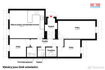 Pronájem bytu 4+kk, 77 m², Plzeň, ul. Koterovská - 10
