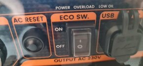 MXR3500S invertorová elektrocentrála dual palivo - 10