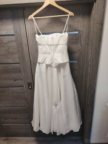 Krásné svatební šaty vel. 38 - 10