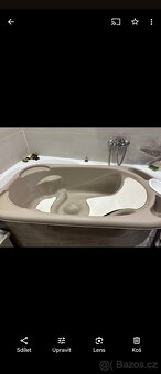 Přebalovací komoda Ikea +vanička+oblečení +set hnízdečko - 10