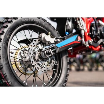 Pitbike Leramotors Thunder 125ccm, kola 17/14, červená - 10