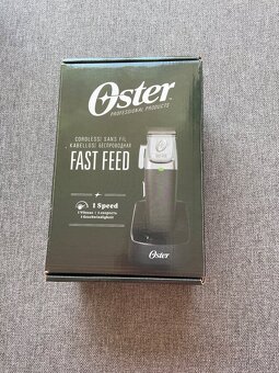 Novy jen rozbaleny Oster Fast Feed Cordless - profesionální - 10
