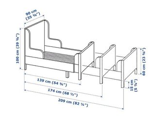 dětská postel prodlužovací - 10