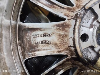 Prodám ALU disky orig. VW 16" - 10