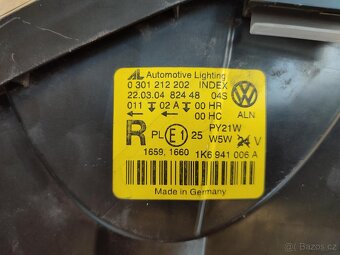 VW Golf V - pravý přední světlomet originál - 10