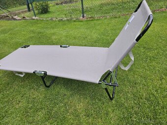 2X NOVÉ ZAHRADNÍ /KEMPINGOVÉ LEHÁTKO PC 1100,- - 10