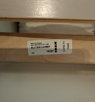 Prodám postel BRIMNES IKEA 140x200 cm - 10