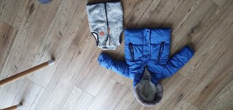 Dětské teplé oblečení- velikost 62-80 - 10