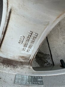 Originální alu kola 5x112 20” Audi Q5 zimni pneu Michelin - 10