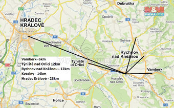 Pronájem bytu 1+kk, 38 m², Kostelec nad Orlicí, ul. Mánesova - 10