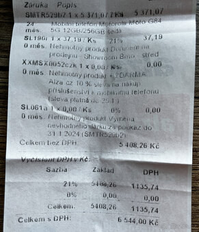 Motorola G84 | 12 GB RAM / 256 GB v záruce + skla + 33W nab. - 10