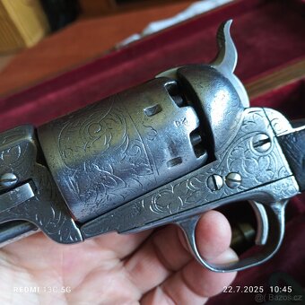 Pistole,revolver perkusní Navy 1850 ORIGINAL - 10
