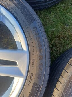 VW Alu kola 7J 17 et 42 originál, rozteč 5x112 - 10