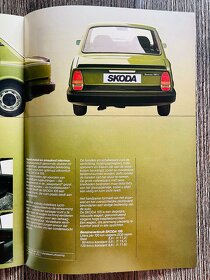 Prospekt Škoda 105 serie ( 198X ) NL " Užovka " - 10