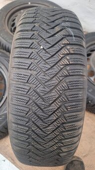 Sada plech. disků Audi 16" 5x112 zimní pneu 205/60 R16 7+mm - 10