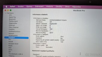 MacBook Pro Retina 13" (2015) 16GB/128GB, CZ iOS nová bater - 10