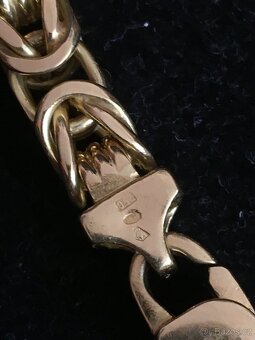 TOP-Zlatý řetízek 18K Žluté plné zlato 750/1000 - 10