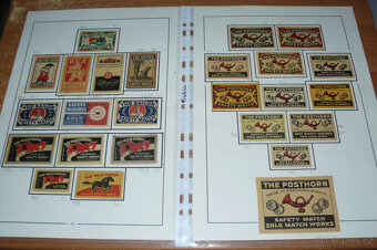 Československé zápalkové nálepky export 1945/1992 - 10