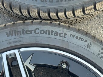 Mercedes R18 A250 CLA180 cla220d Alu R18 Zimní Continnetal - 10