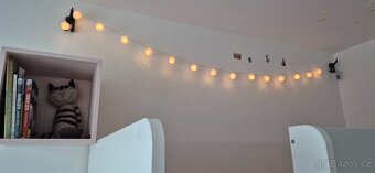 Ikea dětská patrová postel Smastad + ZDARMA matrace - 10