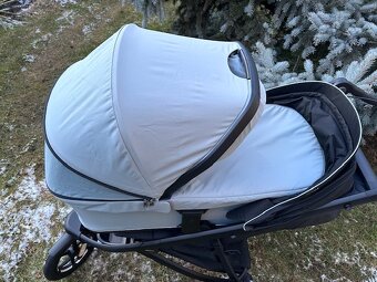 Thule Urban Glide 3 Black + hluboká korbička + pláštěnka - 10