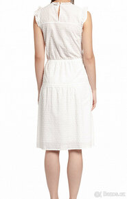 Dámské bílé krajkové šaty boho L 40 nové - 10