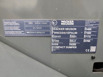 Dempr Wacker Neuson DW 60 Dual View Canopy - 10