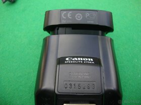 Blesk na fotoaparát foťák Canon Speedlite 270 EX jako nový - 10