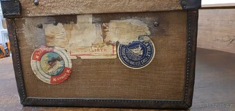 Starožitný cestovní kufr Johann Scholz - 10