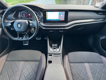 OCTAVIA IV RS 2.0TSI 180kW DSG ACC NAVI LED KOUPENO V ČR DPH - 10