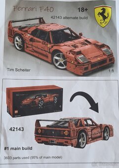 Ferrari F40 1:8 - 10