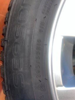 Alu BMW 5x120 r16 styling 229 + celoroční pneu - 10