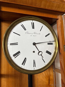 Hodiny biedermeier - dachle originál. - 10