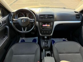 ► ŠKODA YETI 2,0 TDI 4x4-PARK. SENZORY, NEZAV. TOPENÍ,NAVI ◄ - 10