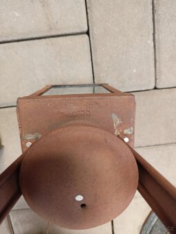 Lampa,lampa ČSD,hornická lampa,staré lampy. - 10
